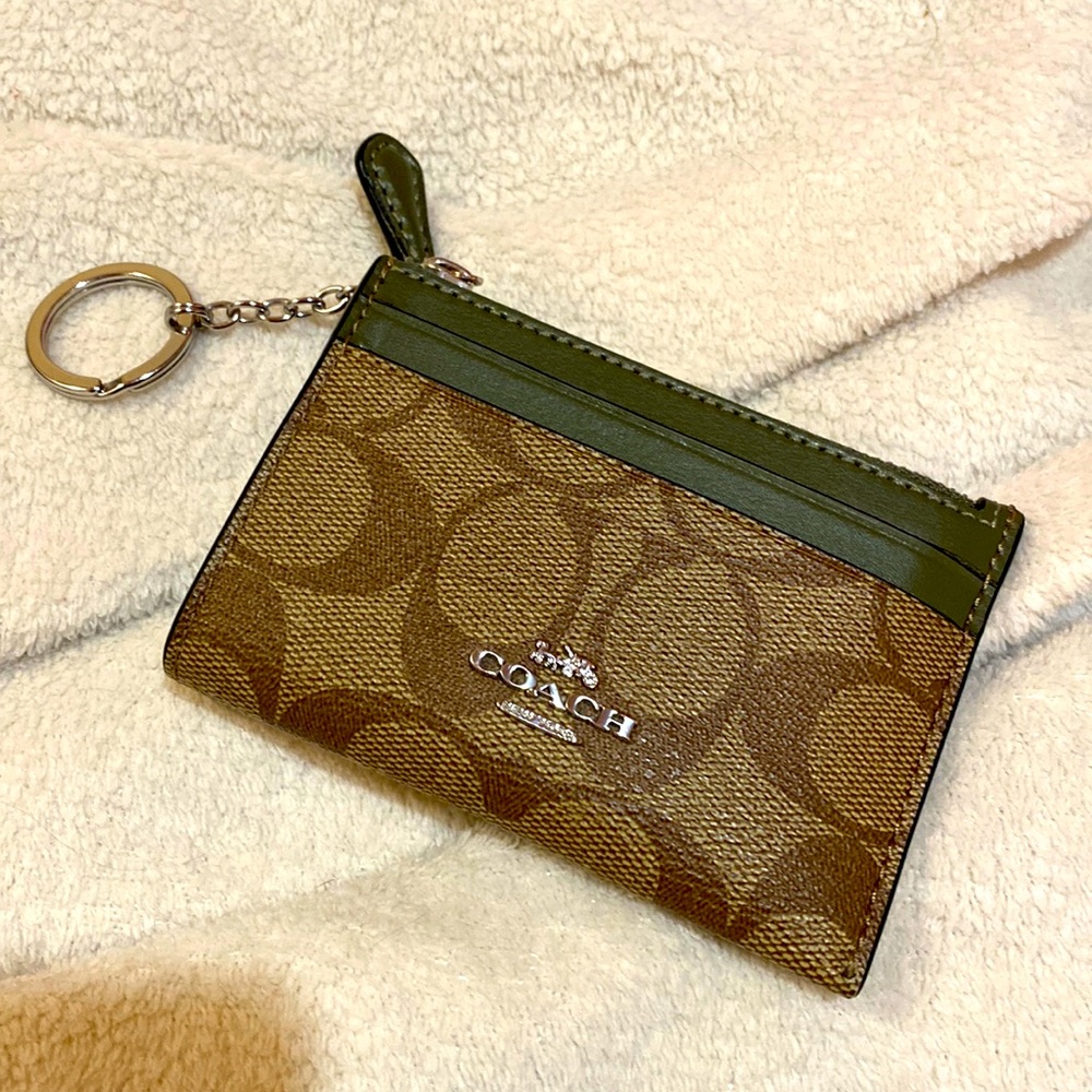 Coach card holder